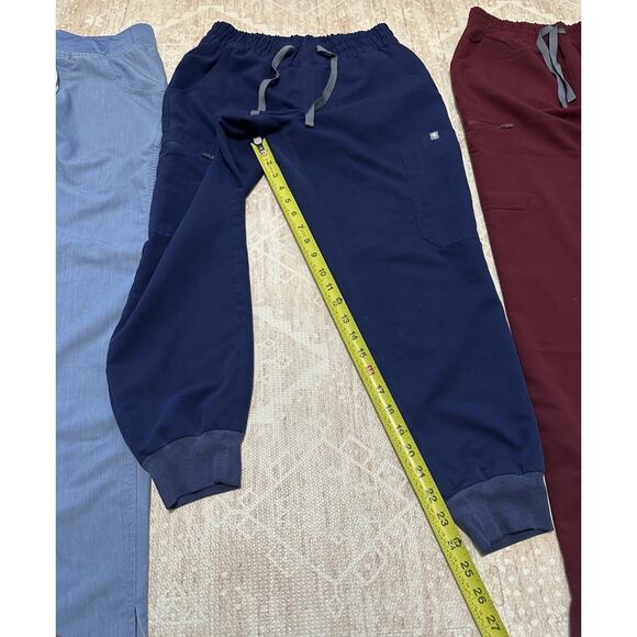 Lot of 3 FIGS Yola Pants/Joggers Scrub Pants Women Size XS & XS/P - Picture 5 of 16